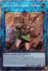 Aussa the Earth Charmer, Immovable - RA04-EN078 - (Platinum Secret Rare) - 1st Edition